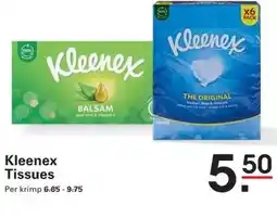 Sligro Kleenex Tissues aanbieding