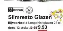 Sligro Slimresto Glazen aanbieding
