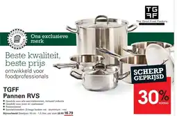 Sligro TGFF Pannen RVS aanbieding