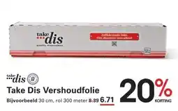 Sligro Take Dis Vershoudfolie aanbieding