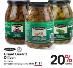 Sligro Grand GérardOlijven aanbieding