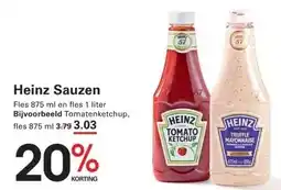 Sligro Heinz Sauzen aanbieding