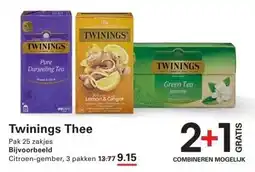 Sligro Twinings Thee aanbieding