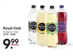 Sligro Royal Club Bitter lemon 0% suiker aanbieding