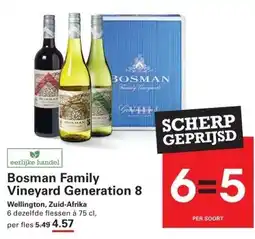Sligro Bosman Family Vineyard Generation 8 aanbieding