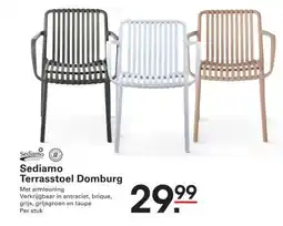 Sligro Sediamo Terrasstoel Domburg aanbieding