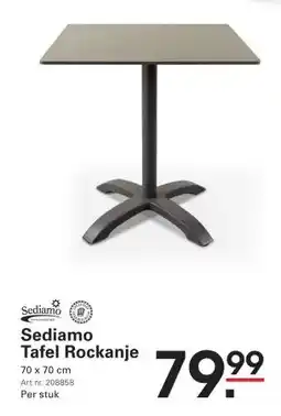 Sligro Sediamo Tafel Rockanje aanbieding