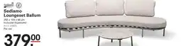 Sligro Sediamo Loungeset Ballum aanbieding