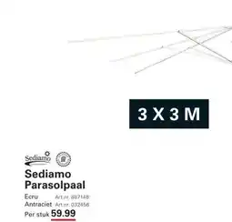 Sligro Sediamo Parasolpaal aanbieding