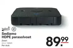 Sligro Sediamo HDPE parasolvoet aanbieding