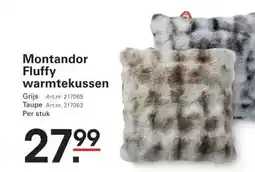 Sligro Montandor Fluffy warmtekussen aanbieding