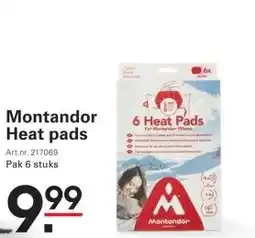 Sligro Montandor Heat pads aanbieding