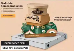 Sligro Bedrukte horecaproducten aanbieding