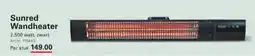 Sligro Sunred Wandheater aanbieding