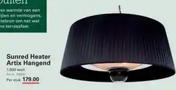 Sligro Sunred Heater Artix Hangend aanbieding