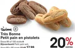 Sligro Très Bonne Petit pain en pistolets aanbieding
