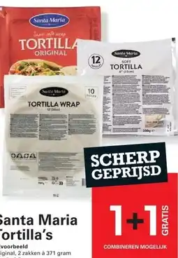 Sligro Santa Maria Tortilla's aanbieding