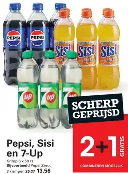 Sligro Pepsi, Sisi en 7-Up aanbieding