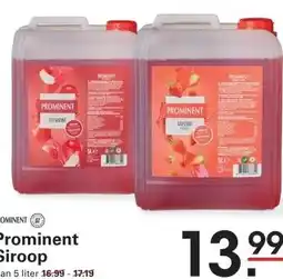 Sligro Prominent Siroop aanbieding
