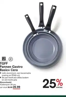 Sligro TGFF Pannen Gastro Basic+ Cera aanbieding
