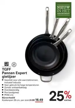 Sligro TGFF Pannen Expert gietijzer aanbieding