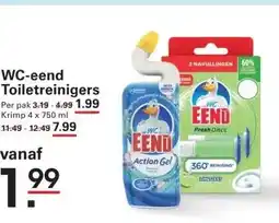 Sligro WC-eend Toiletreinigers aanbieding