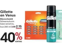 Sligro Gillette en Venus aanbieding