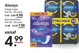 Sligro Always aanbieding
