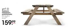 Sligro Sediamo Inklapbare picknicktafel aanbieding
