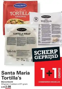 Sligro Santa Maria Tortilla's aanbieding