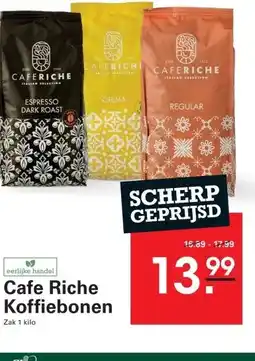 Sligro Cafe Riche Koffiebonen aanbieding