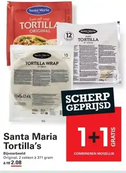 Sligro Santa Maria Tortilla's aanbieding