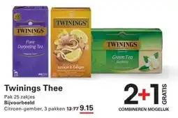 Sligro Twinings Zwarte thee earl grey decaf aanbieding