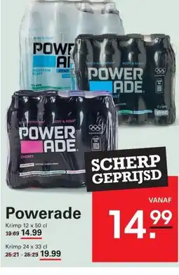 Sligro Powerade Mountain blast aanbieding