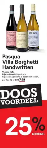 Sligro Villa Borghetti Pinot Grigio DOC aanbieding