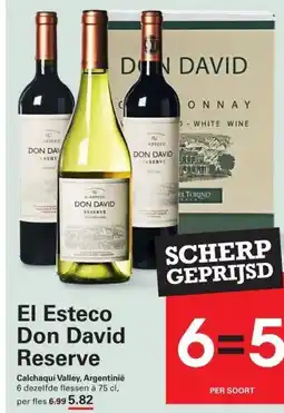 Sligro El Esteco Don David Reserve aanbieding