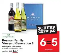 Sligro Bosman Family Vineyards Generation 8 Cabernet Sauvignon, FT aanbieding
