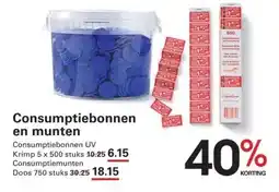 Sligro Combicraft Consumptiemunten aanbieding