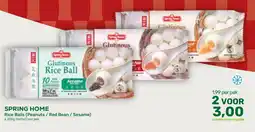 Amazing Oriëntal Spring Home Rice Balls (Peanuts / Red Bean / Sesame) aanbieding