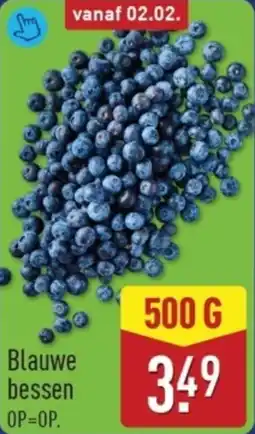 ALDI Blauwe Bessen aanbieding