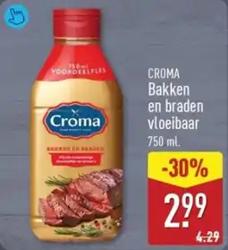 ALDI Croma Bakken en braden vloeibaar aanbieding