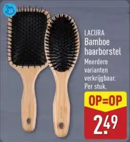 ALDI Lacura Bamboe Haarborstel aanbieding