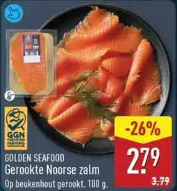 ALDI Golden Seafood Gerookte Noorse Zalm aanbieding