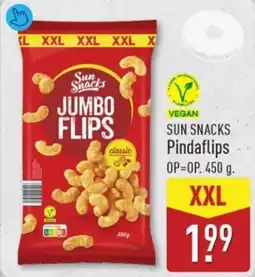ALDI Sun Snacks Pindaflips aanbieding