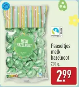 ALDI Paaseitjes melk hazelnoot aanbieding