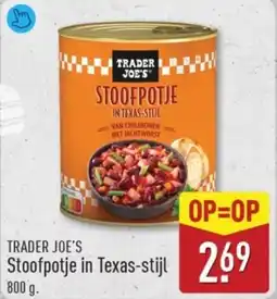ALDI Trader Joe's Stoofpotje in Texas Stijl aanbieding