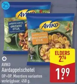 ALDI Aviko Aardappelschotel aanbieding