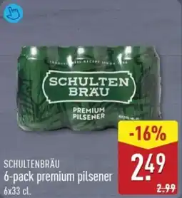 ALDI Schultenbräu Premium Pilsener aanbieding