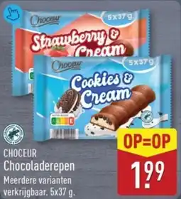 ALDI Choceur Chocoladerepen aanbieding