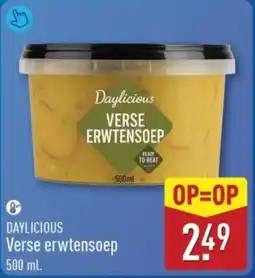 ALDI Daylicious Verse Erwtensoep aanbieding